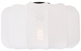 Plafoniera Japandi bianca 40cm - Madleine