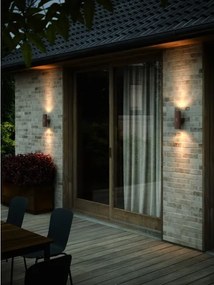 Nordlux - Applique da esterno KYKLOP 2xGU10/25W/230V IP54 marrone