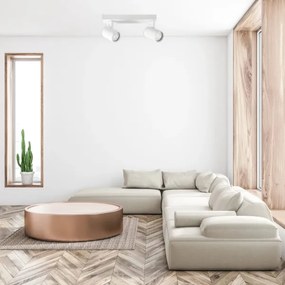 Faretto LYNX 2xGU10/10W/230V bianco