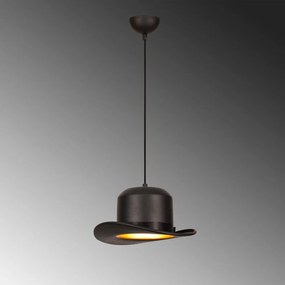 Lampada a sospensione nera con paralume in metallo ø 30 cm Sivani - Opviq lights