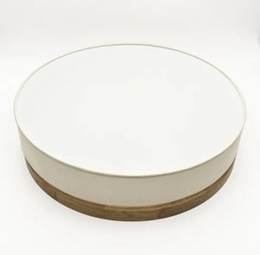 Brilagi - Plafoniera LED BELLADONNA LED/36W/230V Ø 50 cm crema/rovere