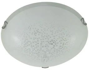 Plafoniera LED neoclassico Aster, bianco Ø 40 cm, luce naturale, 1660 lumen