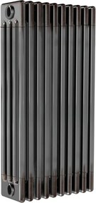 Termosifone in acciaio tubolare 4 colonne 10 elementi interasse 623 mm ERCOS Comby grigio
