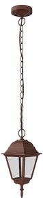 Lanterna Vintage a Sospensione E27 IP54 Corten - Serie Alfieri