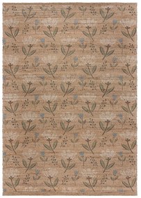 Tappeto di colore naturale in misto iuta tessuto a mano 80x150 cm Arriana – Flair Rugs