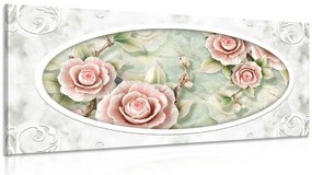 Stampa su tela – Rose di pietra