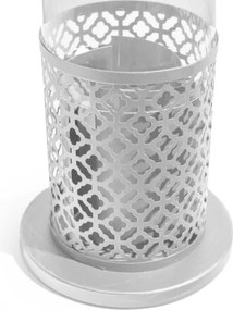 Camino a bioetanolo biocamino da tavolo TOLOSA Bianco D20 x H49,5 interno esterno