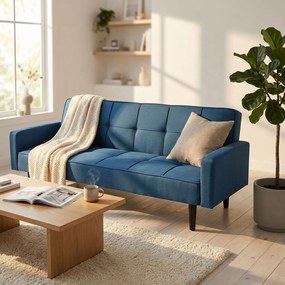 ANASTASIO - divano letto moderno in tessuto