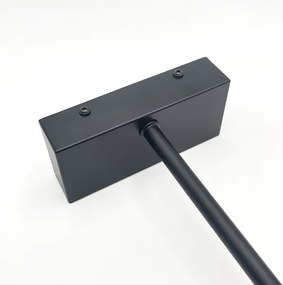 Illuminazione LED per specchio da bagno MIRROR LED/6W/230V 4000K IP44 40 cm nero