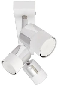LED Luce Spot a LED TUBSSON 3xGU10/4,8W/230V bianco/cromo lucido