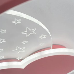 Brilagi - Plafoniera per bambini LOVE LED/48W/230V 3000/4500/6000K rosa
