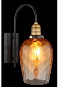 Globo 15786W - Applique SALVY 1xE27/60W/230V arancione