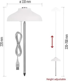 Lampada LED da interno per la coltivazione di piante GROW LED/5W/5V