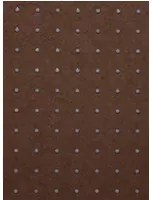 Arte International Tapete Dots - 31032 - Deeply Burnt Sienna