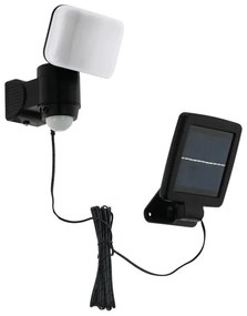 Proiettore solare Casabas nero IP44 470 Lumen EGLO