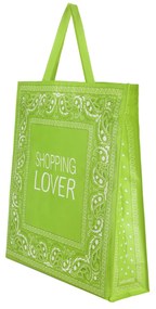 Borsa shopper 60x60 cm verde Bandana in TNT