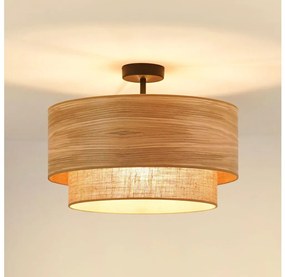 Brilagi - Lampadario a plafone MONTANA BOHO 1xE27/15W/230V diametro 45 cm marrone
