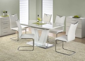 Mistral L160-220 cm L160-220 cm + 6 sedie K224 bianco