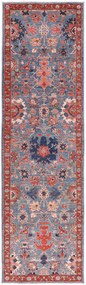 Heriz Tappeto orientale 90x300 (Afghanistan) Annodato A Mano