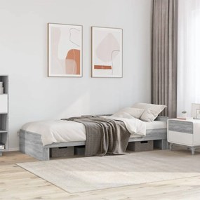 Giroletto grigio sonoma 100x200 cm in legno multistrato