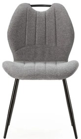 Set di 4 sedie da pranzo grigie Muli - Marckeric