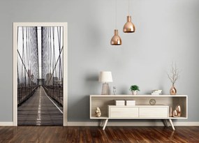 Adesivo per porta interna Bridge di Brookliński 95x205 cm