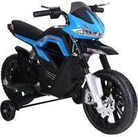 Moto Elettrica per Bambini 6V Azzurra