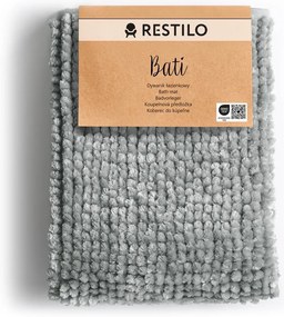 Tappeto da bagno grigio, 60 x 90 cm Bati - AmeliaHome