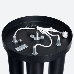 Sollux SL.1467 - Faretto LAGOS 5xGU10/10W/230V nero