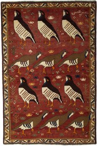 Gabbeh Tappeto persiano 190 x 120 Rosso (Iran) Annodato A Mano