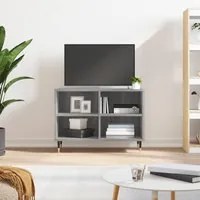 Mobile Porta TV Grigio Sonoma 69,5x30x50cm in Legno Multistrato 826962