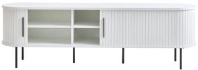 Mobile TV bianco 180x56x45 cm Nola – Unique Furniture