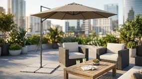 VERSUS - ombrellone da giardino decentrato 2 x 3