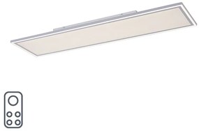 Pannello LED moderno bianco 121 cm incl. LED 2700 - 5000K - Luntani