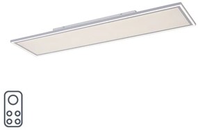 Plafoniera bianca 121 cm con LED incluso 2700 - 5000K - Luntani