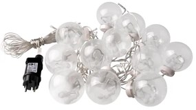 LED Tenda natalizia WISH BALLS 108xLED/8 funzioni 4,5 m bianco caldo