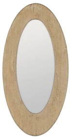 Specchio da parete con telaio in pietra 60x120 cm Piedra – Ixia