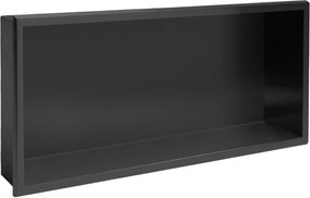 MENSOLA BAGNO 30x60 black matt