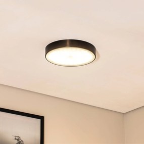 Plafoniera a LED Timur Argon, Nero, Soggiorno / Sala da pranzo, Metallo, Moderno, Plafoniera LED