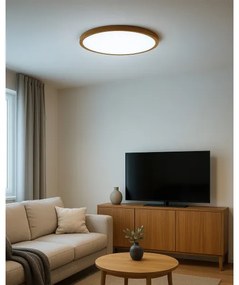 Plafoniera LED/32W/230V 3000/4000/6500K Ø 40 cm beige