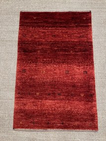 Loribaft Tappeto persiano 90 x 60 Rosso (Iran) Annodato A Mano