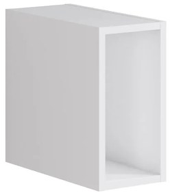 Struttura pensile da bagno Pixel laccato opaco bianco L 20 x H 40 x P 45.5 cm