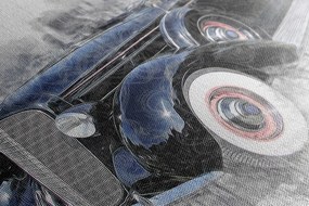 Stampa su tela – Auto retrò storica