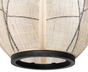 Lampada a sospensione orientale marrone 35 cm - Rob