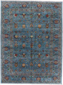 Samarkand Tappeto 370x280 (Pakistan) Annodato A Mano