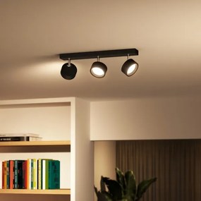 Philips - Faretto LED BRACIA 3xLED/5,5W/230V nero