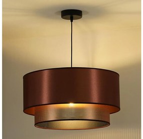 Duolla - Lampadario a sospensione con filo COPPER SHINY 1xE27/15W/230V diametro 45 cm rame