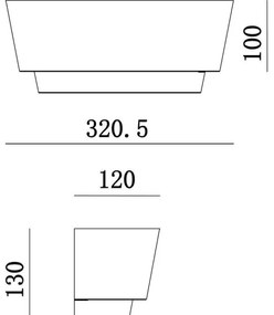 Deko-Light 341205 - Applique TWYNNDA 1xE14/40W/230V bianco