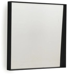 Specchio da parete nero Thin, 40 x 40 cm - Geese