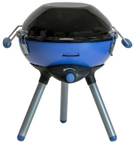 Piccola griglia per campeggio, festival o picnic, barbecue de campeggio con opzioni de cottura flessibile, fornello de gas con piastra antiaderente e